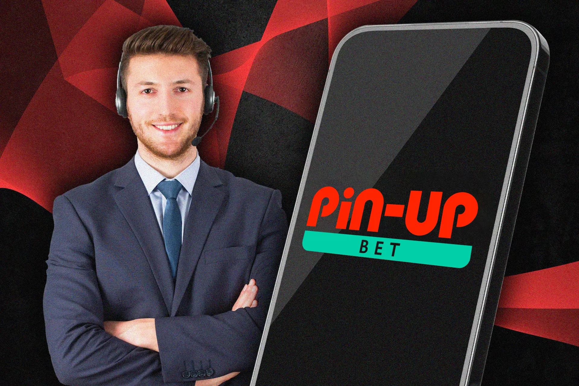 Get in touch with our support staff directly through the Pin Up app.